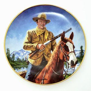 John Wayne - High Country by Robert Tanenbaum collector plate